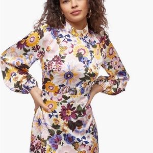 JustFab Floral Shift Dress